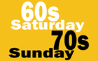 60s Saturday, 70s Sunday