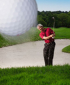 The avid golfer