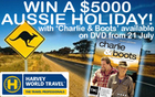 Win a $5000 Aussie holiday!