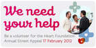 Be a volunteer of Heart Foundation