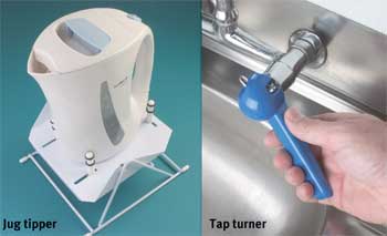 jug tipper and tap turner