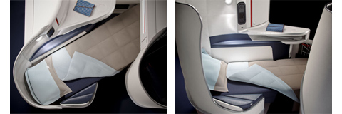 New Business Class Seats on Air France
