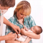 Baby Receiving a Vaccination