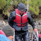 Fiordland John Looking Like a Drowned Rat