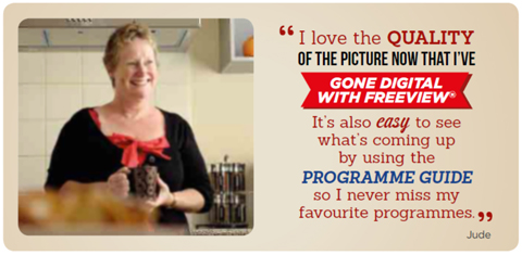 Jude - Love the Quality of Freeview