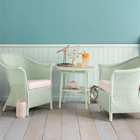 Colour Furniture Cane Chairs