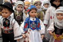 Sibiu Dolls in Traditional Folk Costumes