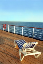 Deck of a Cruise Ship