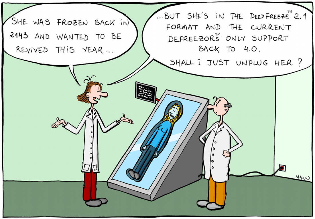 Backwards compatibility - joke