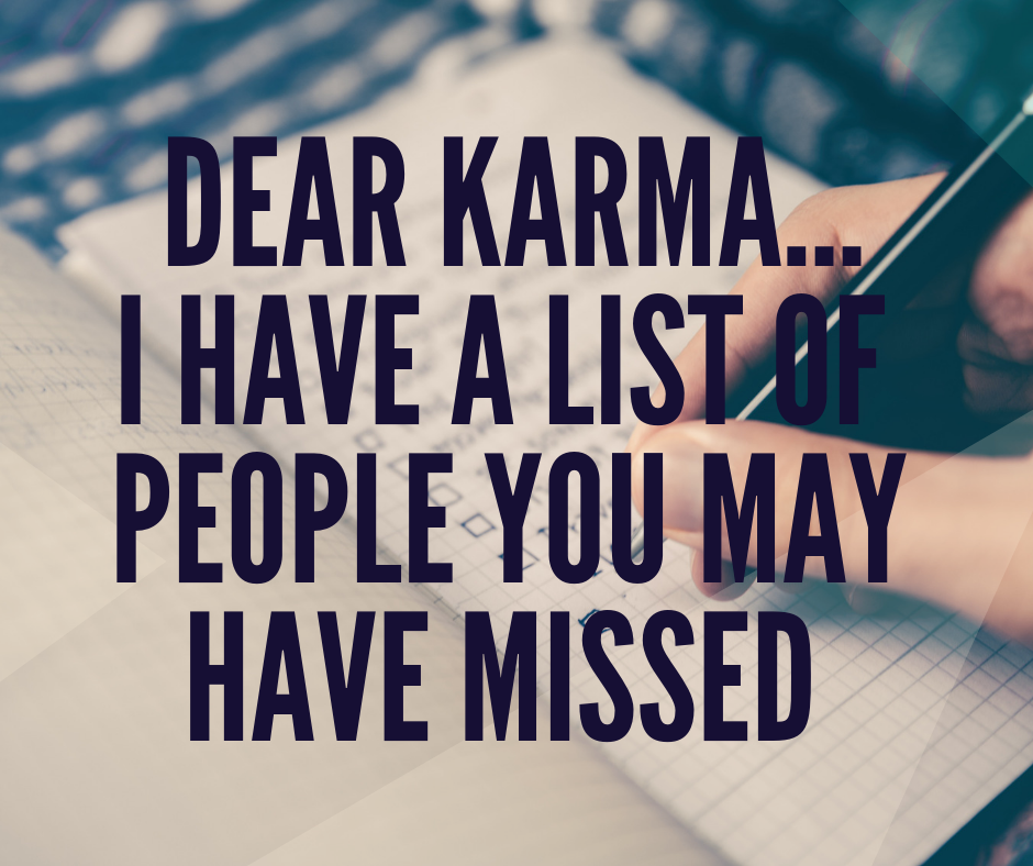 Dear Karma