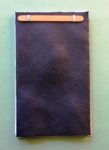 DIY book rubber bands recyclable materials 