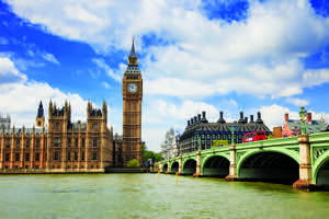 Big Ben and Houses of Parliament, London, UK