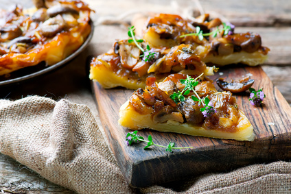 l mushrooms tart