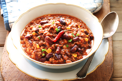 Chili con carne, rustikal
