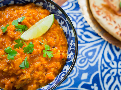 Vegan Red Lentil Dal - Vegetarian Indian Cuisine
