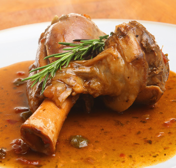 Slow Cooked Lamb Shank