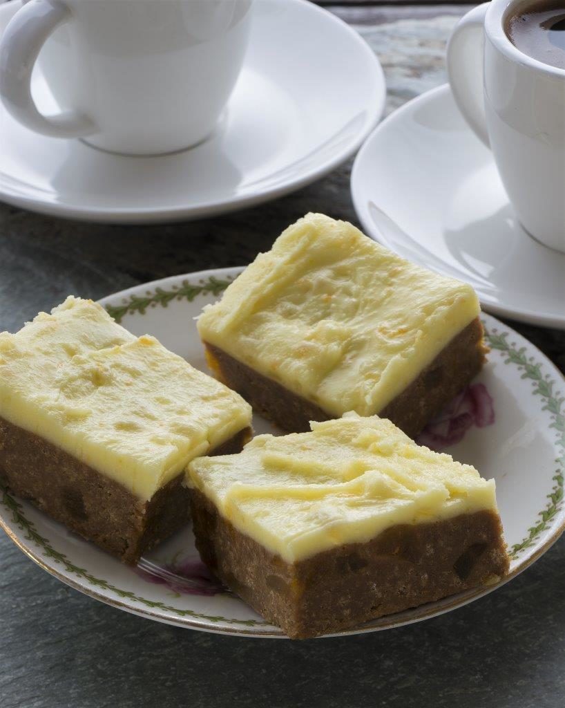 Ginger Apricot Slice