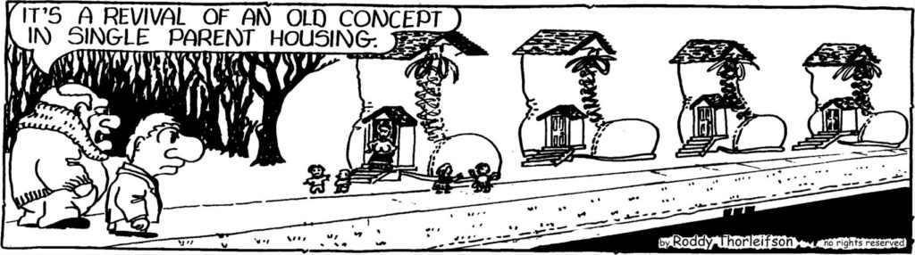 Joke - Single parent housing