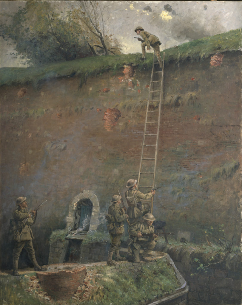 Troops at Le Quesnoy