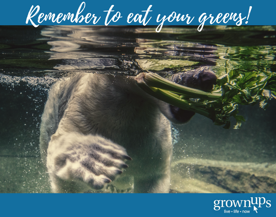 Remember to eat your greens