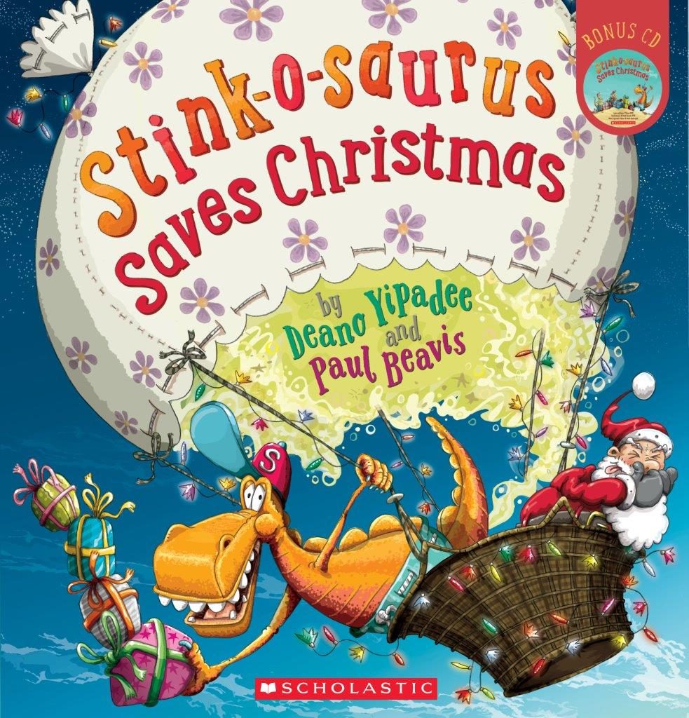 Stinkosaurus saves christmas CVR FINAL 002
