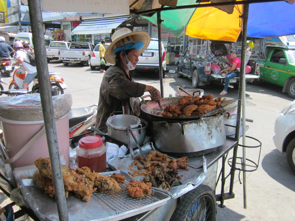 When the market closes head for the street vendors When the market closes head for the street vendors