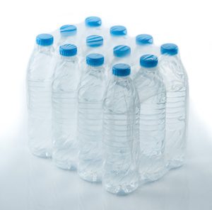 packed bottled water