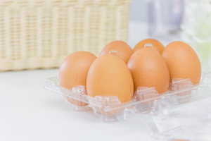 Eggs In a Kitchen.sensitive focus