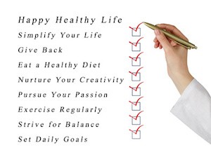 Happy healthy life