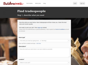 Builder Crack Post A Job