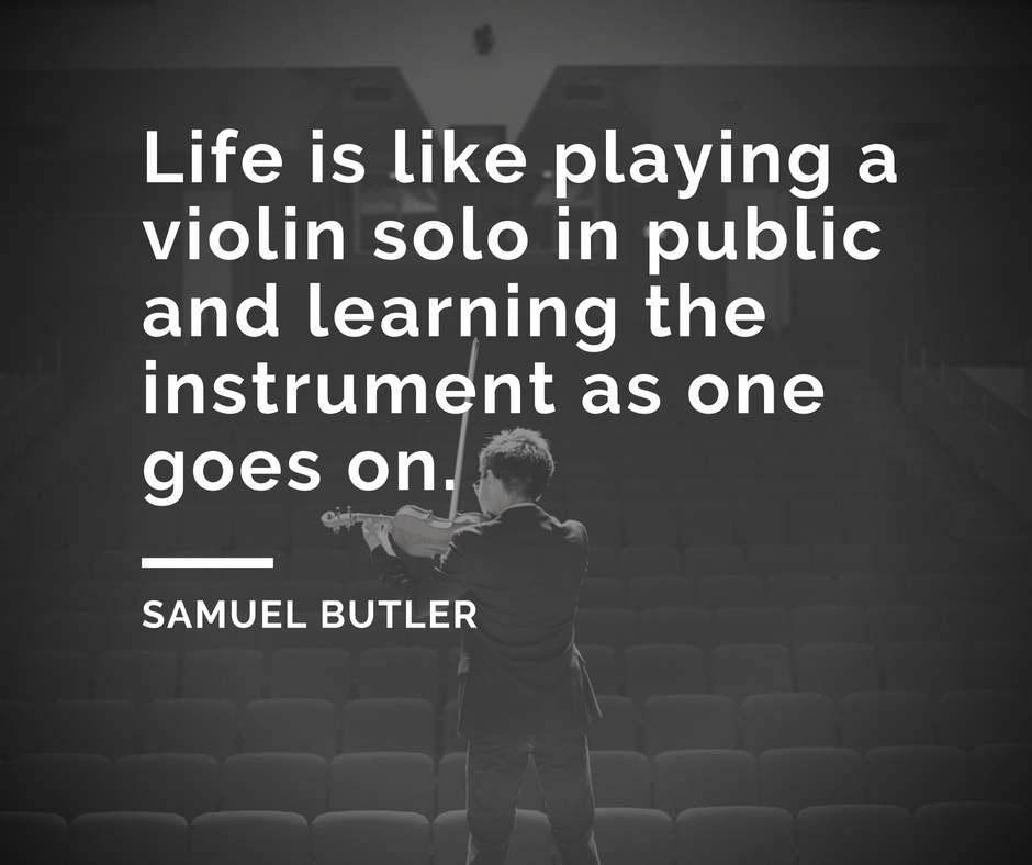quote violin Samuel Butler